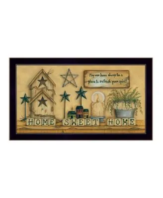 Trendy Decor 4u Home Sweet Home By Mary June Printed Wall Art Ready To Hang Collection