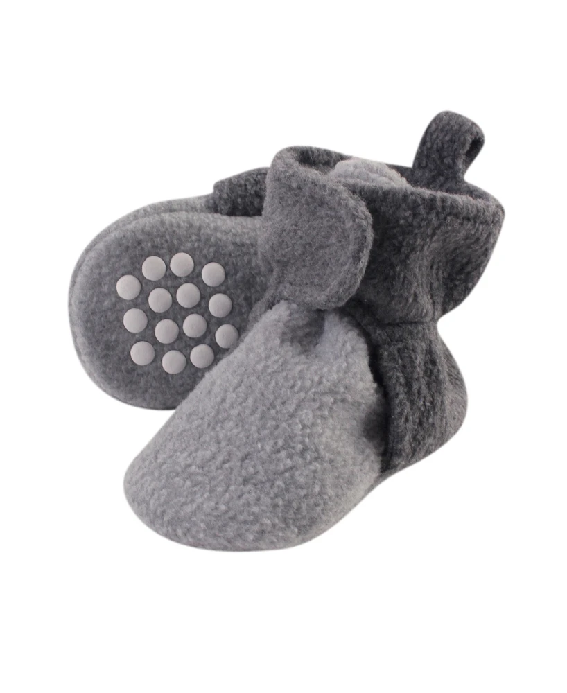 Luvable Friends Baby Girls and Boys Cozy Fleece Booties