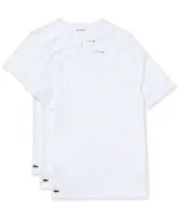 Lacoste Men's 3-Pack V-Neck Slim Fit Undershirts