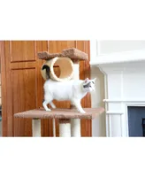 Armarkat X7001 Premium Cat Tree with Scratch Posts and Hammock, 70 Inches Height