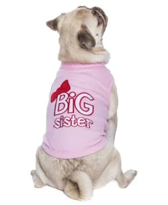 Parisian Pet Big Sister Dog T Shirt