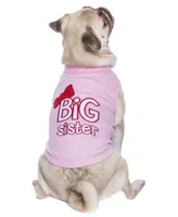 Parisian Pet Big Sister Dog T Shirt