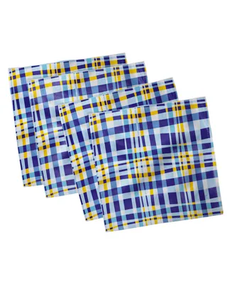 Ambesonne Abstract Cartoon Set of 4 Napkins