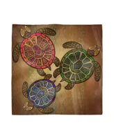 Ambesonne Turtle Set of 4 Napkins