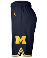 Nike Men's Michigan Wolverines Replica Basketball Road Shorts