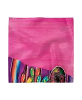 Ambesonne Mexican Set of 4 Napkins, 18" x 18"