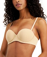 Calvin Klein Women's Naked Glamour Strapless Push-Up Bra QF5677