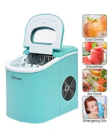 Costway Portable Compact Electric Ice Maker Machine Mini Cube