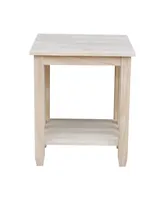 International Concepts Mission Tall End Table