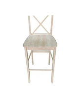 International Concepts X-Back Stool