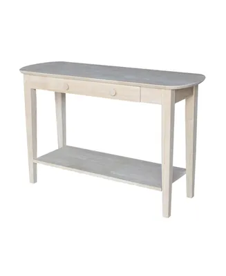 International Concepts Philips Oval Sofa Table