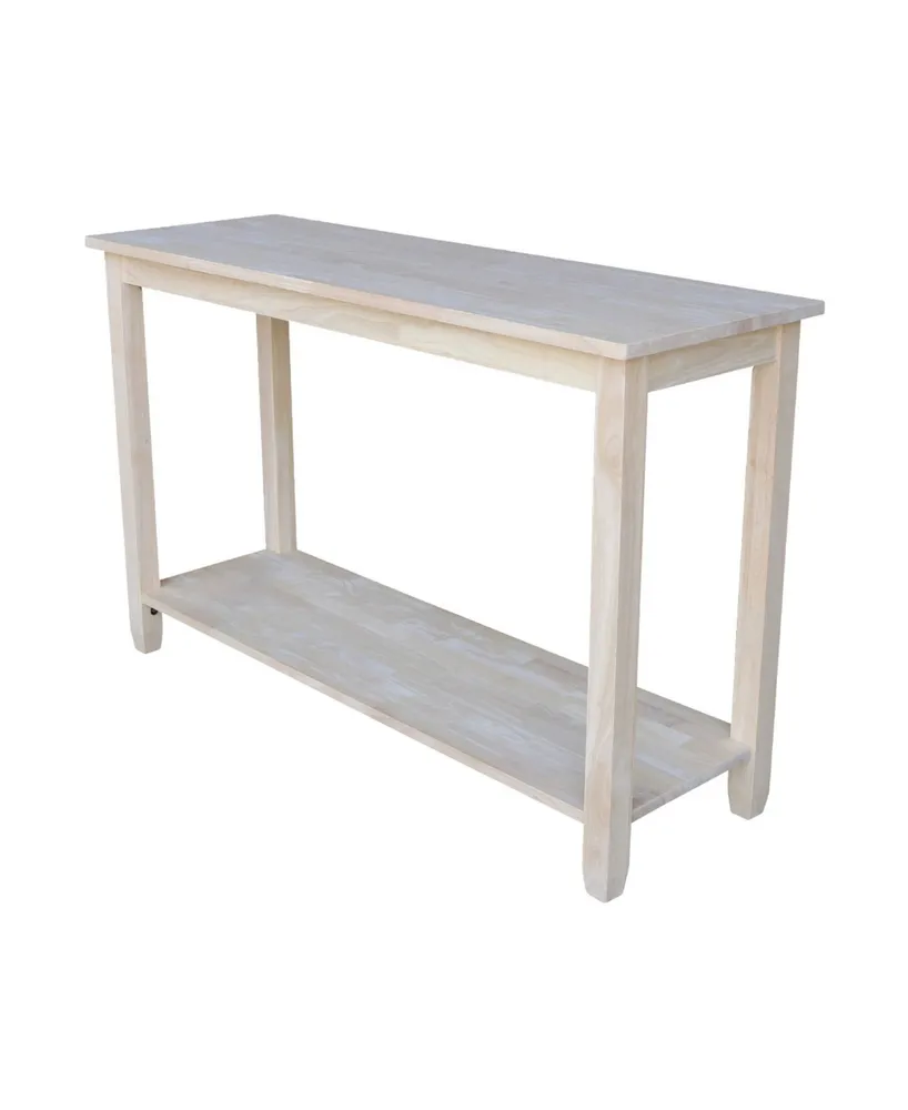 International Concepts Solano Console Server Table