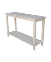 International Concepts Solano Console Server Table