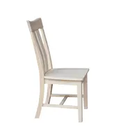 International Concepts Ava Chairs, Set of 2