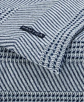 Nautica Chevron Stripe Yarn Dye Cotton Blanket