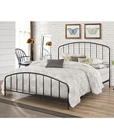 Hillsdale Tolland Arched Spindle Metal Bed, Full