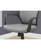 Monarch Specialties Office Chair -Microfiber, High Back Executive