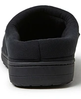 Dearfoams Men's Brendan Perforated Moccasin Toe Clog House Shoe Slipper