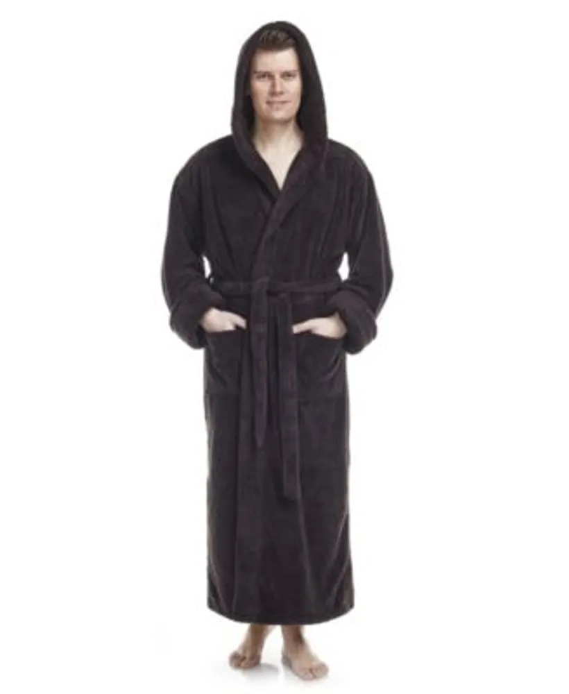 ARUS Women's Hooded Full Length Turkish Cotton Bathrobe - Macy's