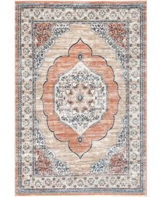 Nuloom Selina Noreen Oriental Beige Area Rug