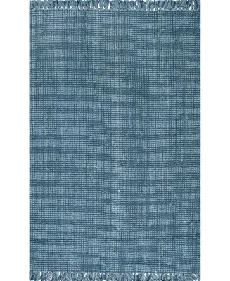 nuLoom Natura Collection Chunky Loop 6' x 9' Area Rug