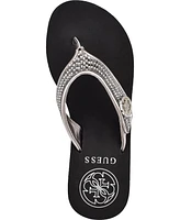 Guess Women's Sarraly Eva Logo Wedge Sandals