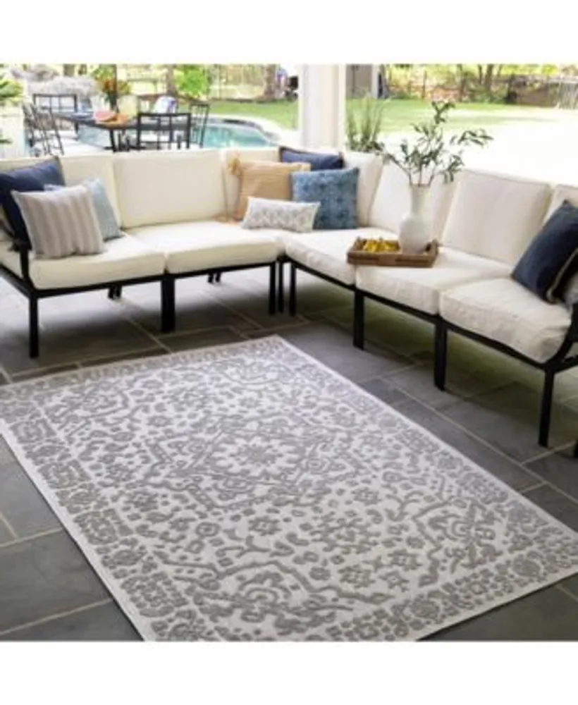 Nuloom Claudia Contemporary Celestial Outdoor Area Rug