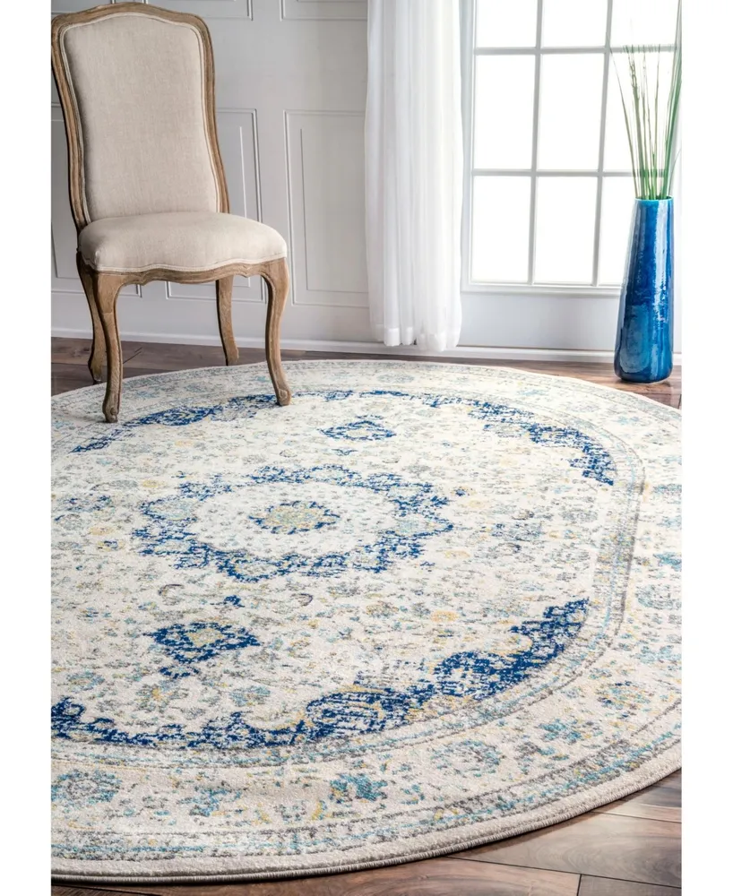 nuLoom Bodrum Vintage-Inspired Persian Verona 4' x 6' Area Rug