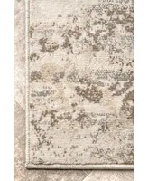 nuLoom Manor Distressed Freja Beige 8' x 10' Area Rug