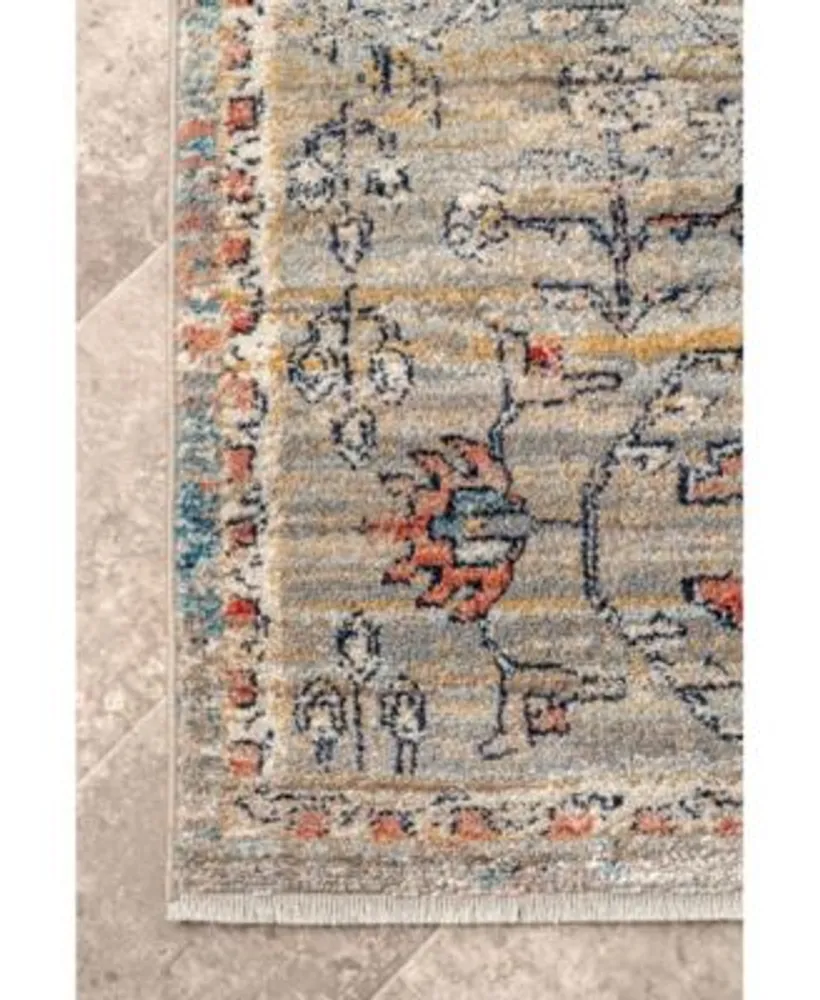 Nuloom Delicate Prima Persian Vintage Inspired Beige Area Rug