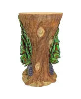 Design Toscano Provocative Peacock Sculptural Garden Table