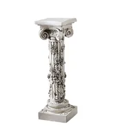 Design Toscano the Rose Garland Sculptural Pedestal