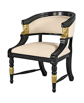 Design Toscano Neoclassical Egyptian Revival Chair