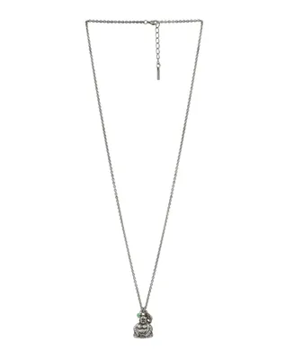 Mr Ettika Plated Ox Chain Buddha Necklace