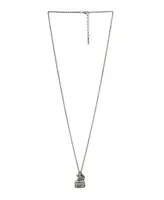 Mr Ettika Plated Ox Chain Buddha Necklace