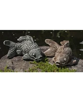 Campania International Coy Koi Animal Statuary