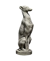 Campania International Greyhound Garden Statue