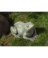 Campania International Woodland Frog Garden Statue