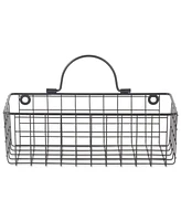 Design Imports Wire Wall Basket Set of 2