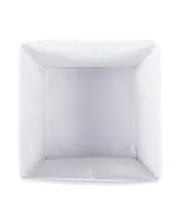 Design Imports Non-woven Polyester Cube Scroll Square Set of 2