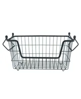 Design Imports Metal Basket Rectangle