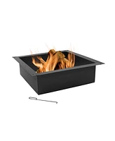 Outdoor Fire Pit Ring - Above or In-Ground Steel Fire Ring Insert