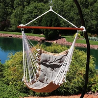 Tufted Victorian Large Hanging Hammock Chair