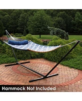 Steel Hammock Stand - 400-Pound Capacity 15-Foot Bronze Powder-Coated Finish