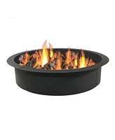 2mm Thick Steel Fire Pit Ring Insert - Diy Above or In-Ground Liner