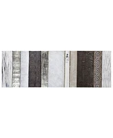 Empire Art Direct Topographic Textured Metallic Hand Painted Wall Art by Martin Edwards, 60" x 20" x 2"
