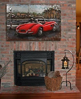 Empire Art Direct Convertible Mixed Media Iron Hand Painted Dimensional Wall Art, 32" x 48" x 2"