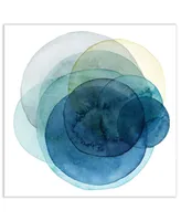 Empire Art Direct Evolving Planets I Frameless Free Floating Tempered Art Glass Abstract Wall Art by Ead Art Coop, 38" x 38" x 0.2"