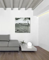 Empire Art Direct New York Skyline B Frameless Free Floating Tempered Glass Panel Graphic Wall Art, 36" x 36" x 0.2"