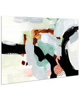 Empire Art Direct Synchronal I Frameless Free Floating Tempered Art Glass Abstract Wall Art by Ead Art Coop, 48" x 32" x 0.2"